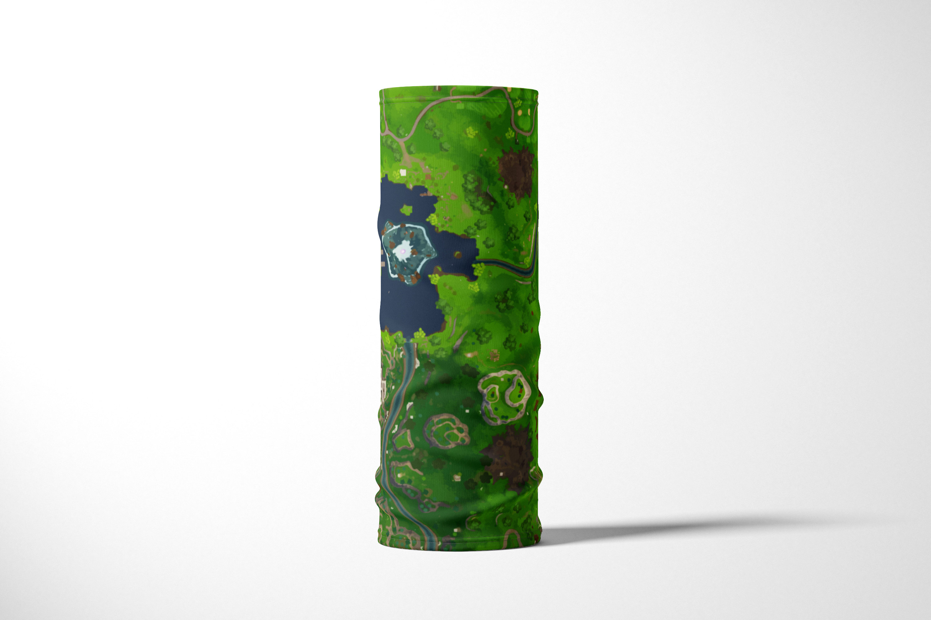 

Бандана / Бафф / Снуд-трансформер / Геймерам / Fortnite Map, Разноцветный, BBuffVM_VM1735569