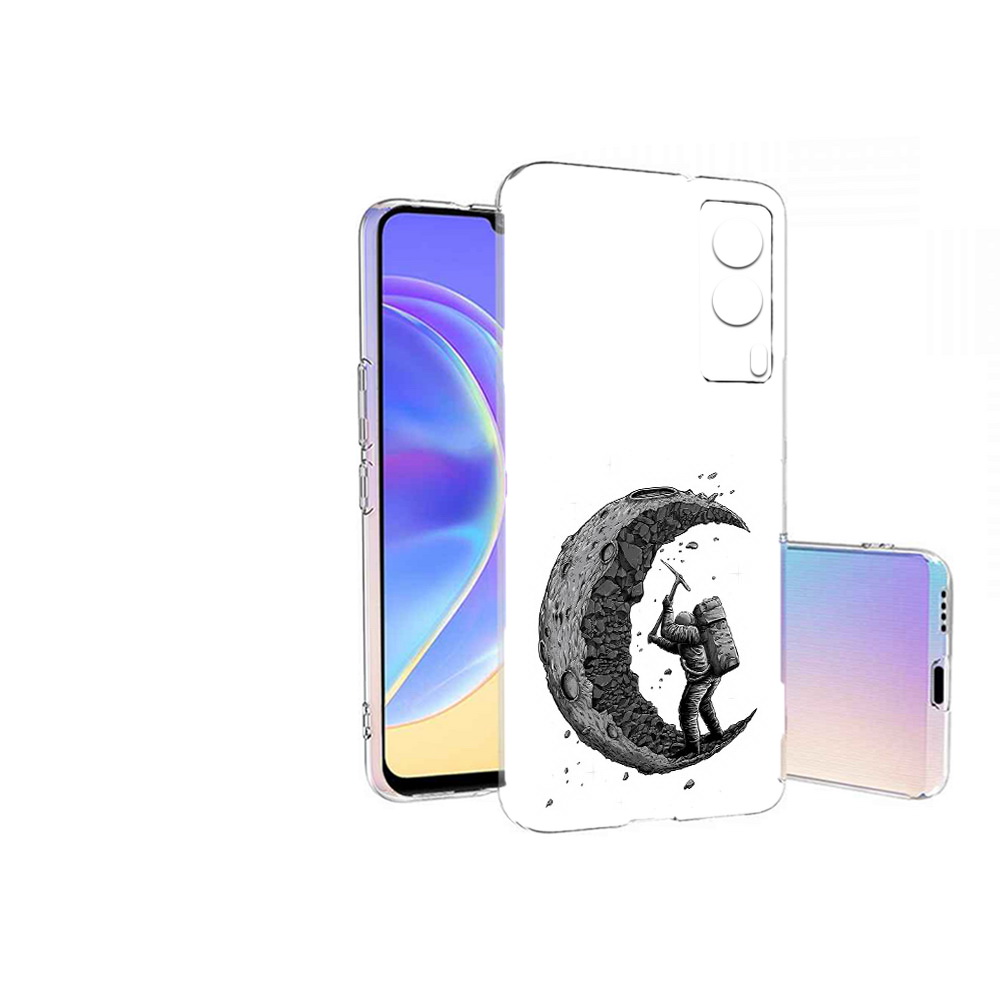 

Чехол MyPads Tocco для Vivo V21E камненная луна (PT161736.380.384), Прозрачный, Tocco