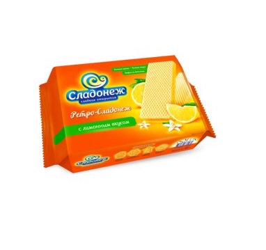 

Вафли Сладонеж Ретро с лимонным вкусом 300 г