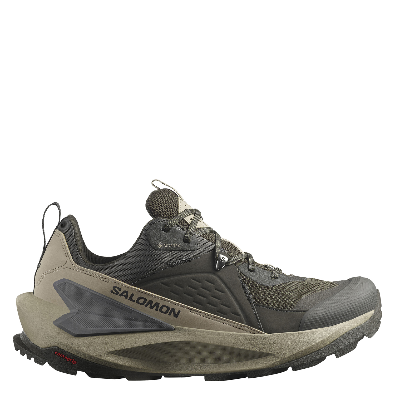 

Кроссовки мужские Salomon Elixir gtx зеленые 9 UK, Зеленый, Elixir gtx