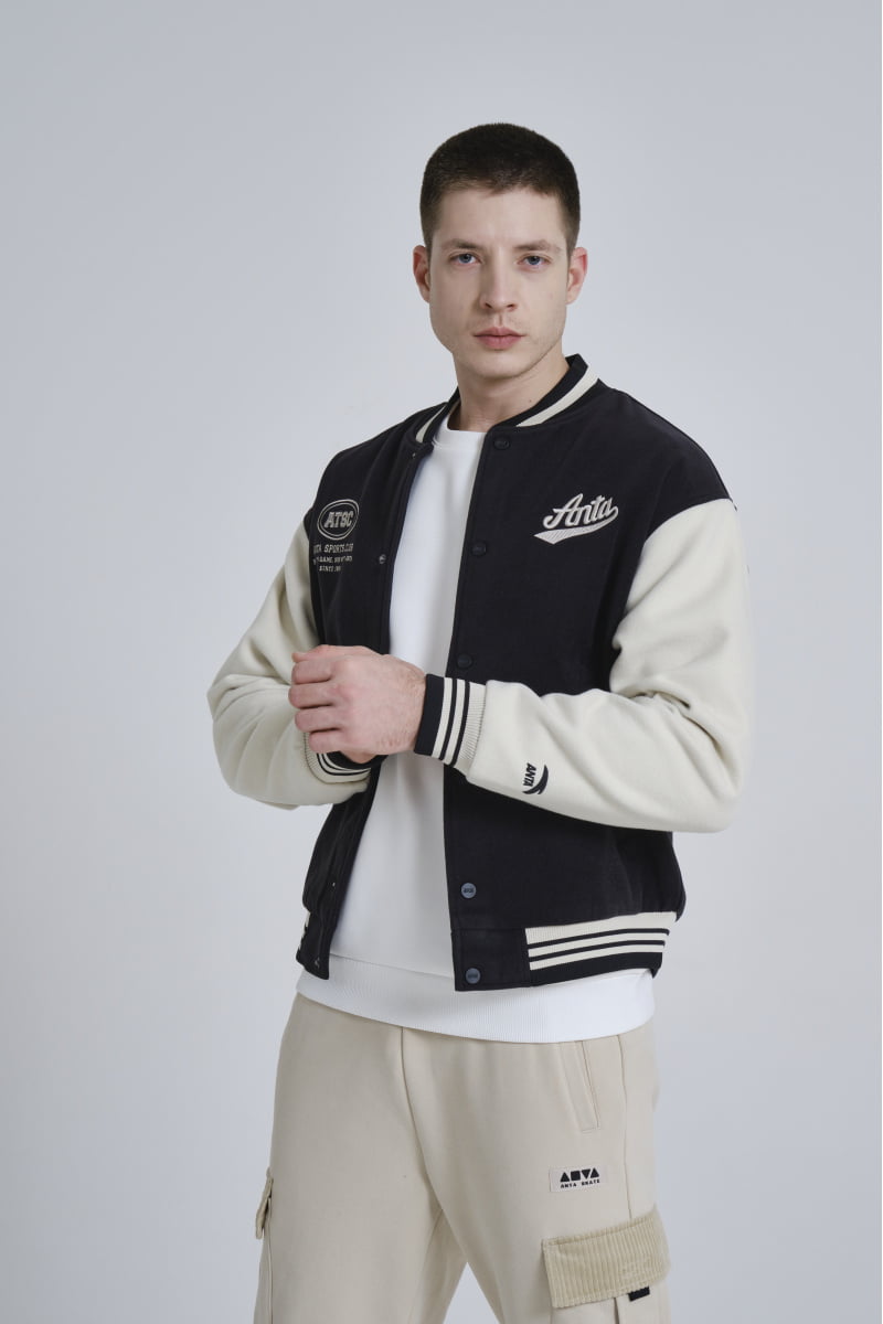 

Бомбер мужской Anta 852348726 Vintage sports черный 2XL, 852348726 Vintage sports