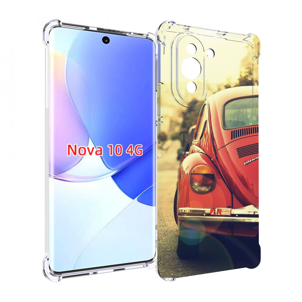 

Чехол MyPads Жук для Huawei Nova 10, Прозрачный, Tocco