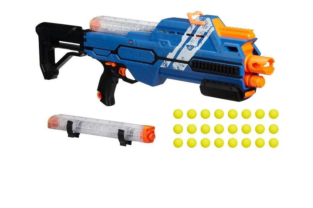 Игрушечный бластер Nerf Райвал Гипноз XIX-1200 E2901 синий