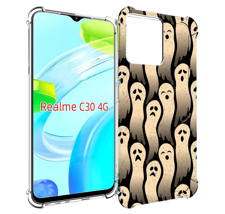 

Чехол MyPads разные души для Realme C30 4G / Narzo 50i Prime, Прозрачный, Tocco