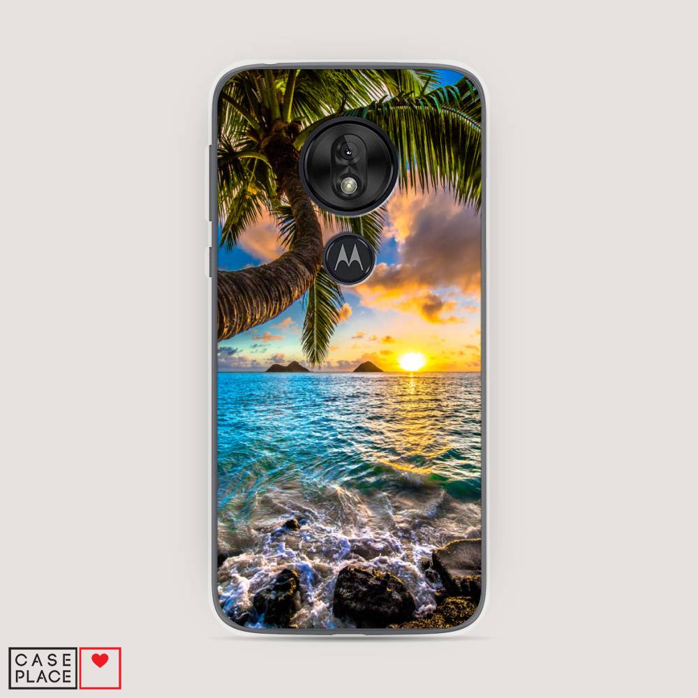 

Чехол Awog на Motorola Moto G7 Play / Моторола Мото G7 Play "Восход 5", Разноцветный, 241250-4