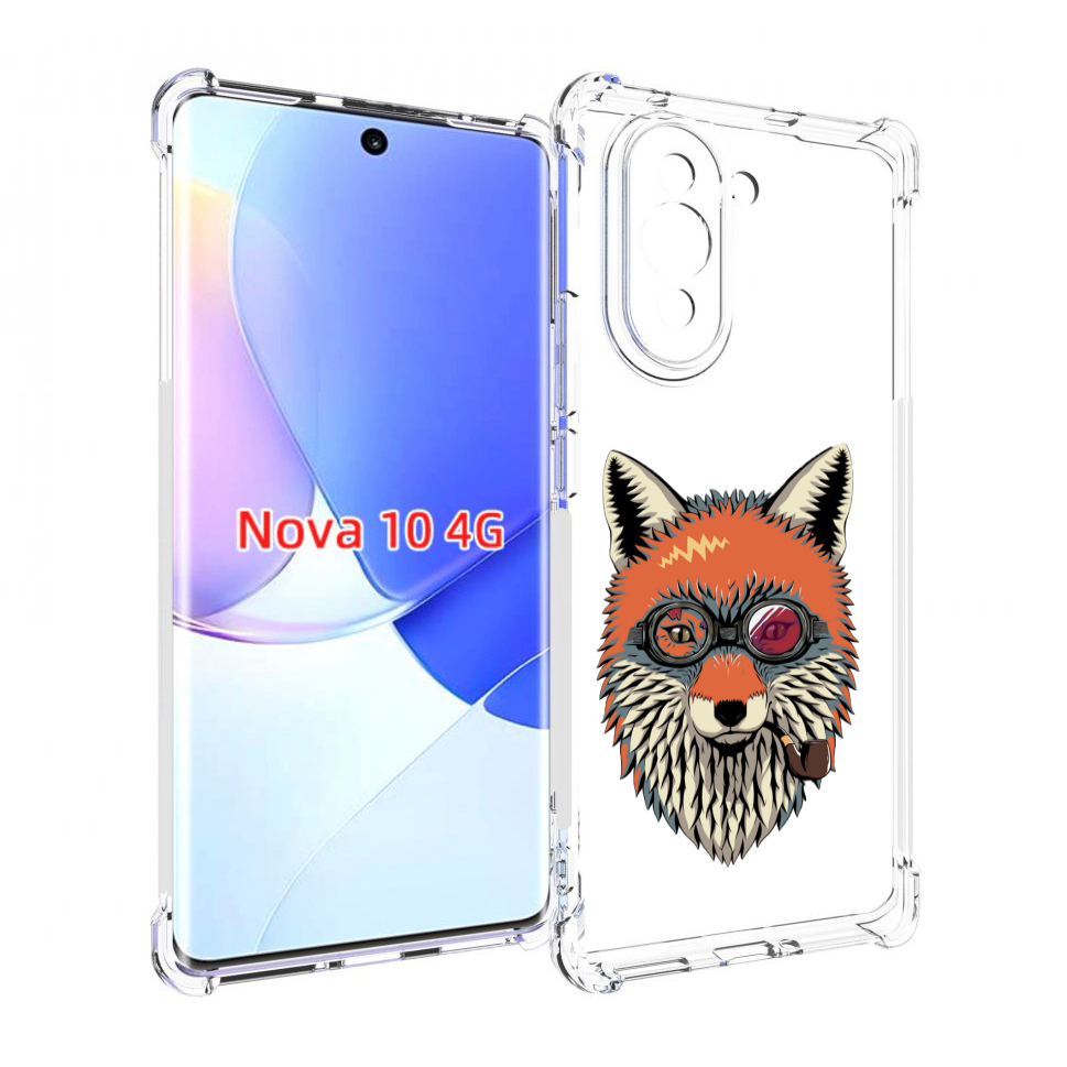 Чехол MyPads Деловой лис для Huawei Nova 10