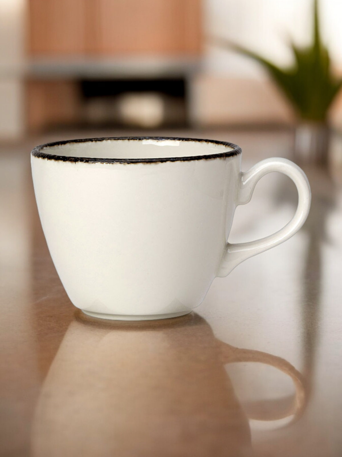 

Кружка Steelite Charcoal Dapple, фарфоровая, 170 мл