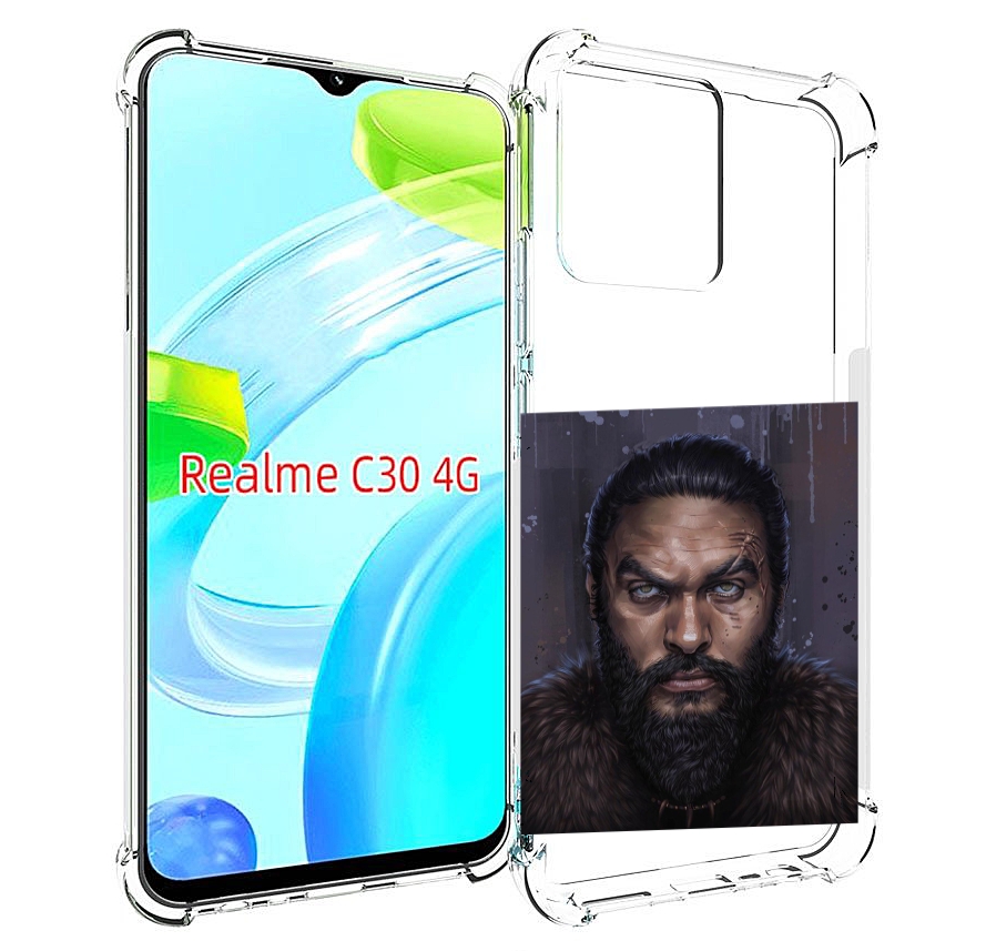

Чехол MyPads портрет-императора для Realme C30 4G / Narzo 50i Prime, Прозрачный, Tocco