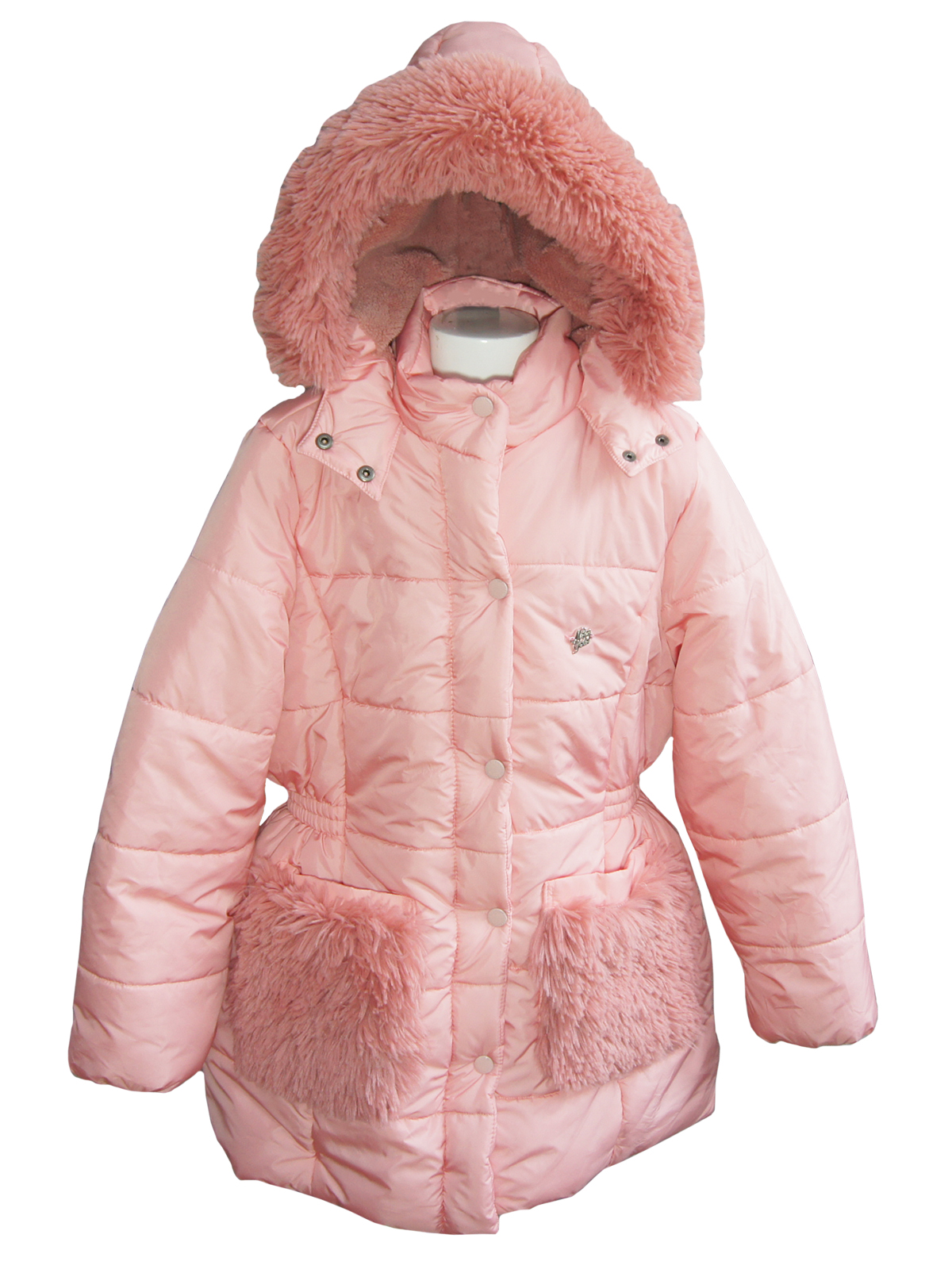 

Куртка детская MDM MIDIMOD GOLD 20804, розовый, 152, 20804