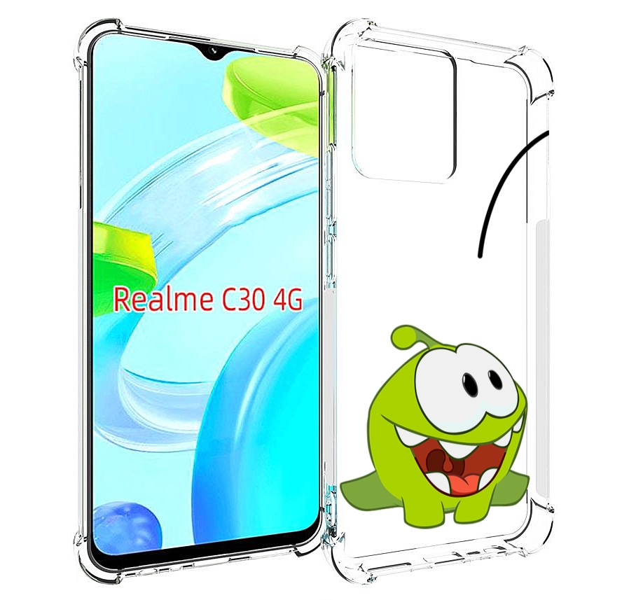 

Чехол MyPads попрыгунчик для Realme C30 4G / Narzo 50i Prime, Прозрачный, Tocco