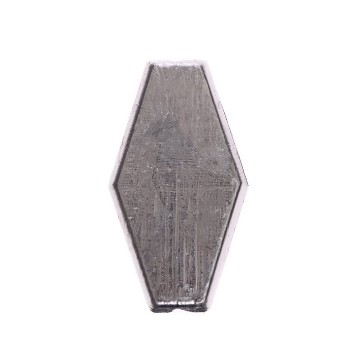 

Груз YUGANA, ромб скользящий, 100 г (10 шт), Серебристый, Ромб