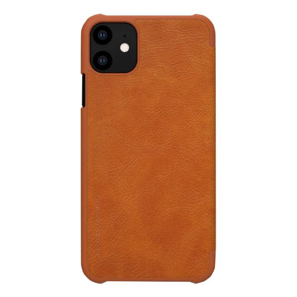 

Чехол для iPhone 11 Nillkin Qin Leather Case Brown