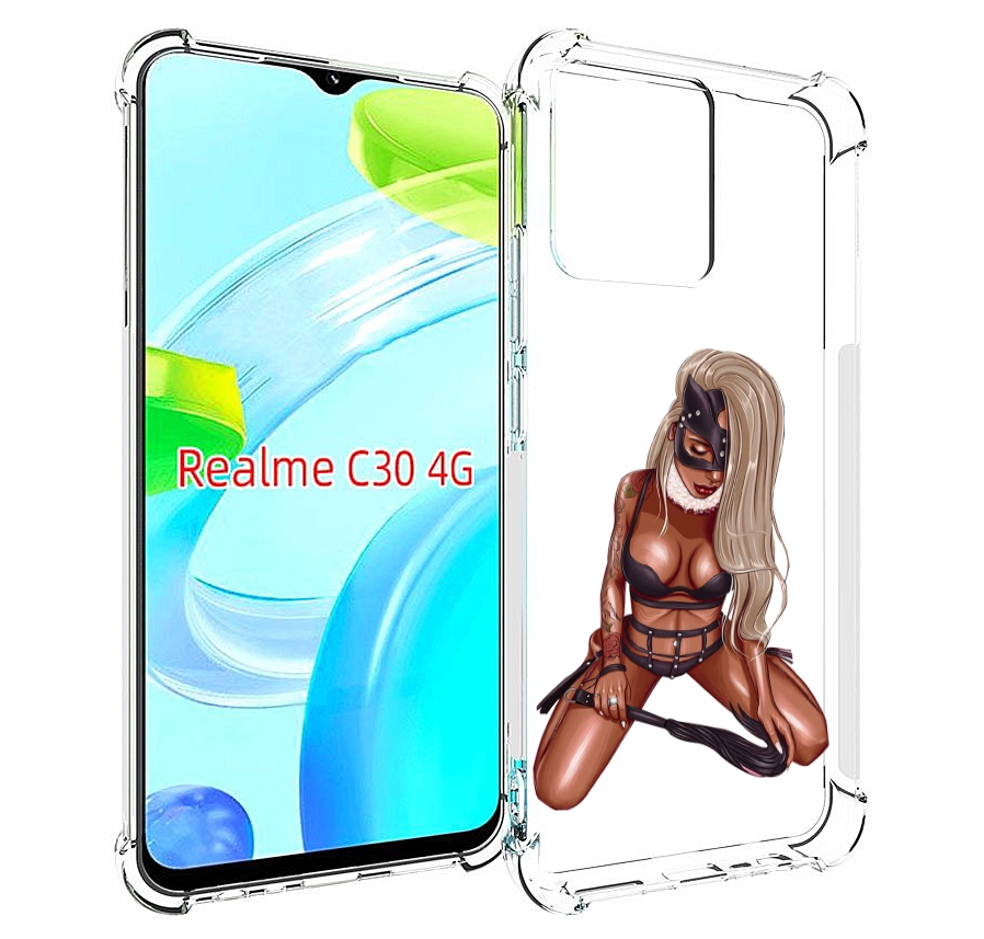 

Чехол MyPads плохая-девушка женский для Realme C30 4G / Narzo 50i Prime, Прозрачный, Tocco