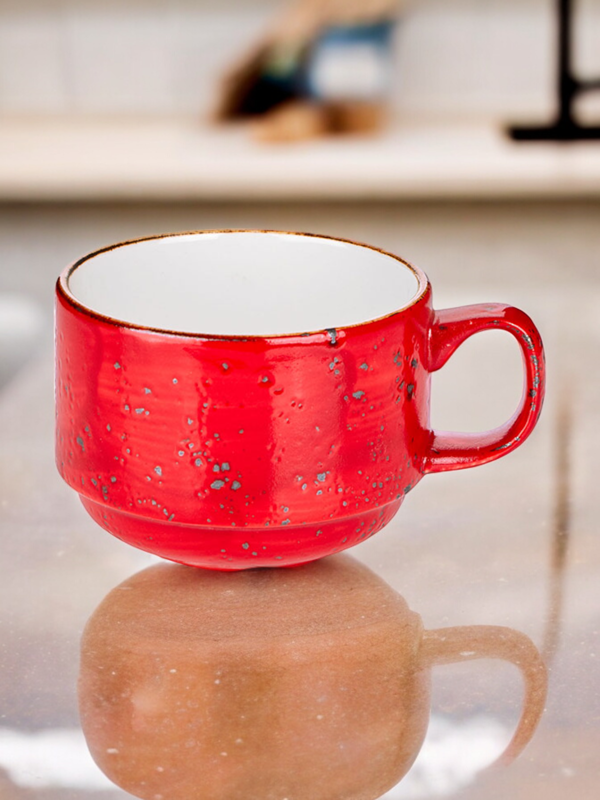 

Кружка Steelite Craft Red, фарфоровая, 200 мл