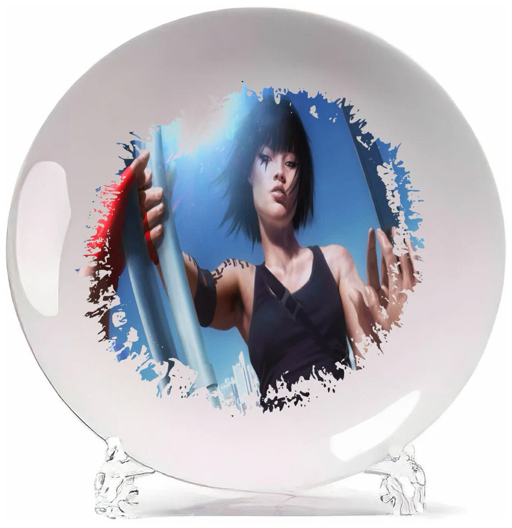 

Тарелка CoolPodarok Mirrors Edge Забирается на небоскрёб