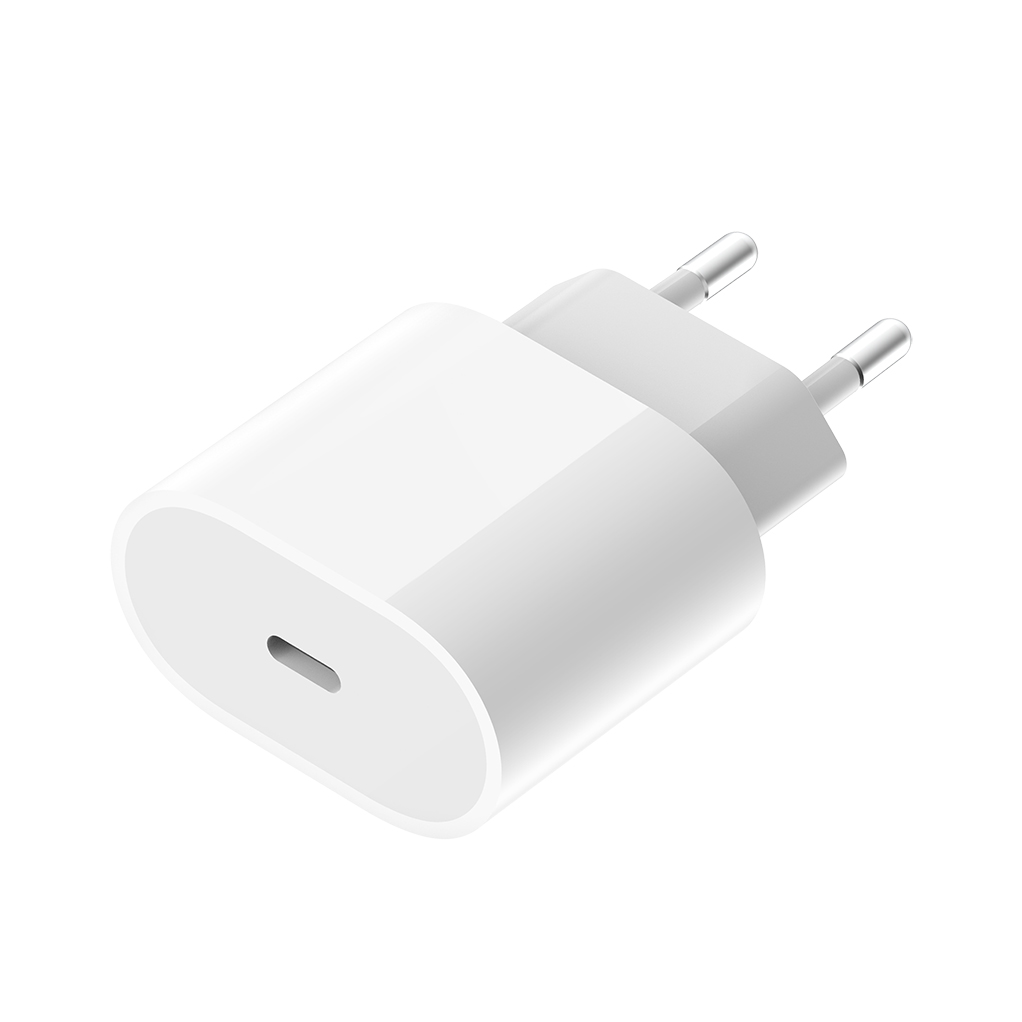 фото Сетевое зарядное устройство olmio usb type-c, 20w, 3a, powerdelivery