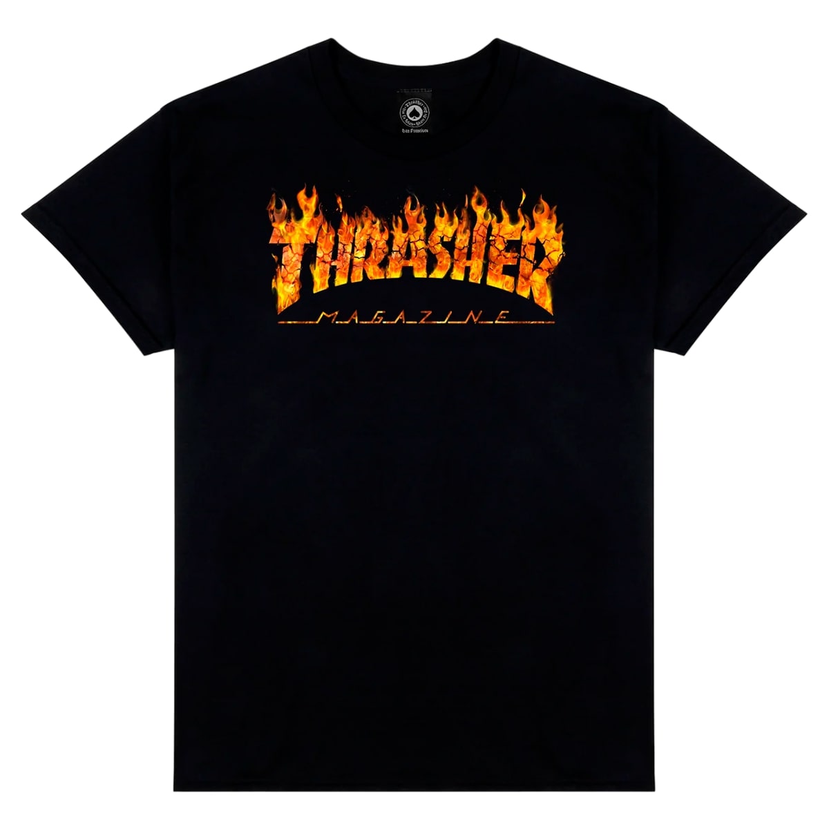 Футболка мужская Thrasher Inferno черная XL