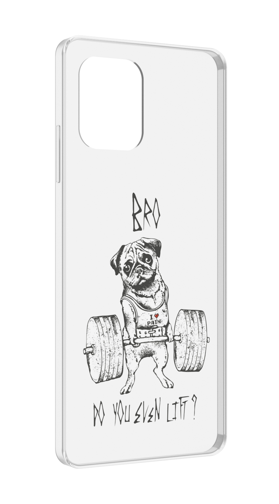 

Чехол MyPads брат ты подкачался мужской для UMIDIGI Power 7 Max / Power 7S, Прозрачный, Tocco