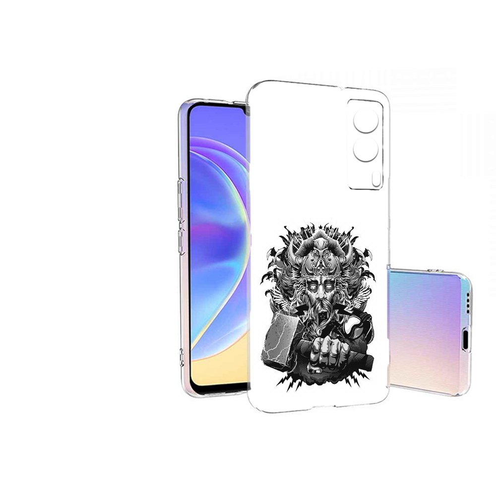 

Чехол MyPads Tocco для Vivo V21E злой тор (PT161736.380.363), Прозрачный, Tocco