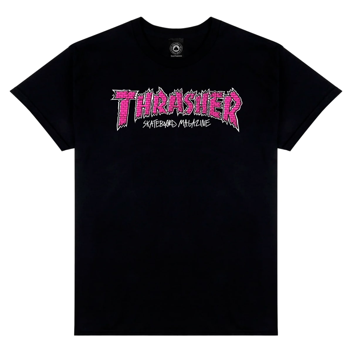 Футболка мужская Thrasher Brick черная M 7642₽