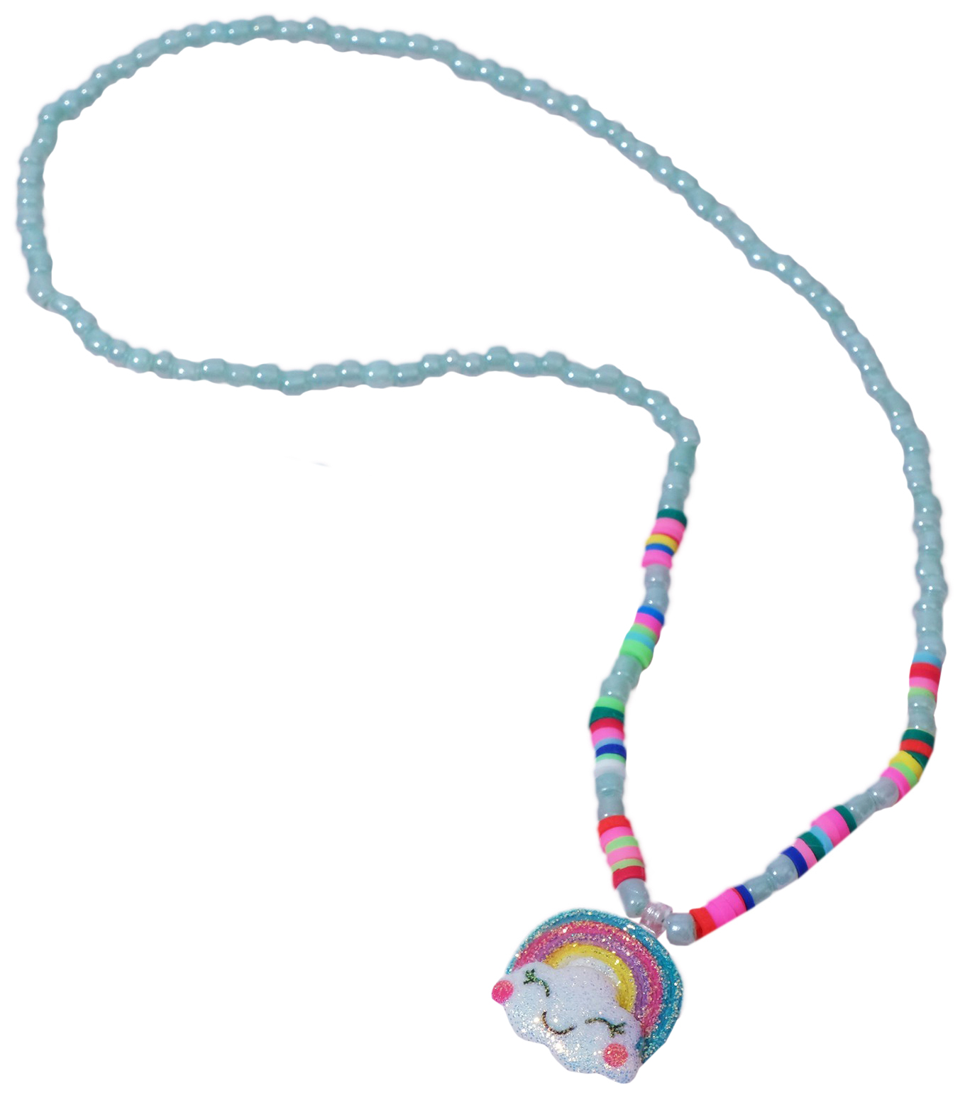 

Набор детский Выбражулька 2 пред-та: бусы, браслет, радуга, цветной