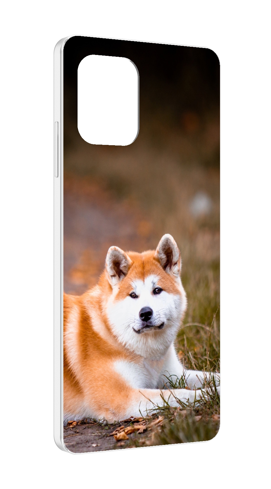 

Чехол MyPads акита ину для UMIDIGI Power 7 Max / Power 7S, Прозрачный, Tocco