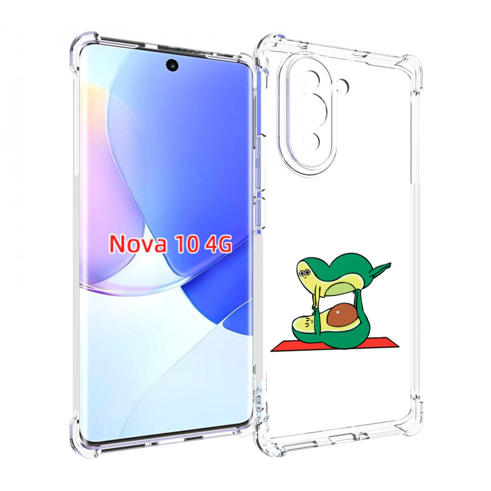

Чехол MyPads Две-половинки для Huawei Nova 10, Прозрачный, Tocco