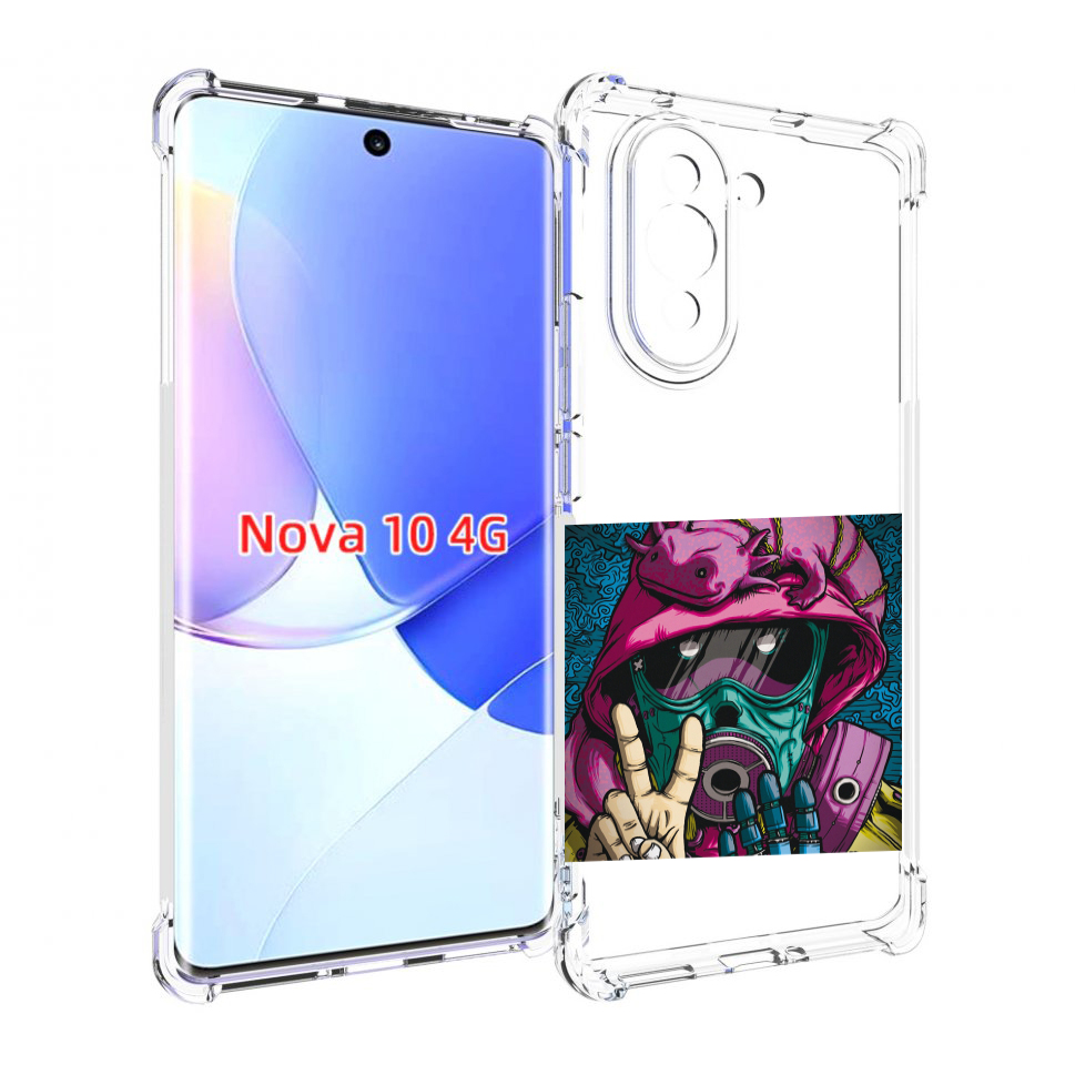 

Чехол MyPads Всем-мир для Huawei Nova 10, Прозрачный, Tocco