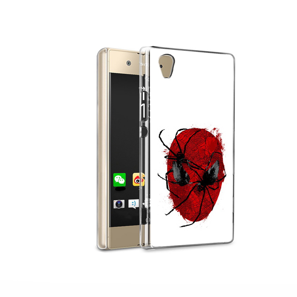 

Чехол MyPads Tocco для Sony Xperia XA1 Ultra человек паук (PT67027.252.673), Прозрачный, Tocco