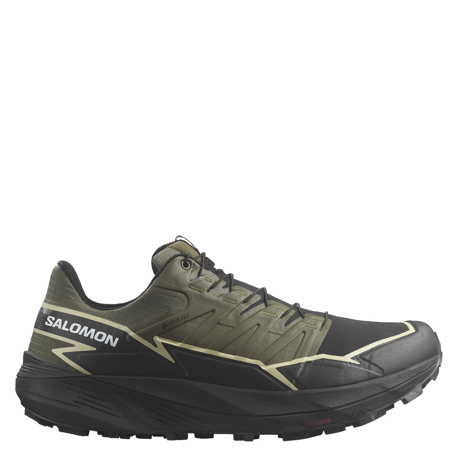 

Кроссовки мужские Salomon Thundercross gtx зеленые 11 UK, Зеленый, Thundercross gtx