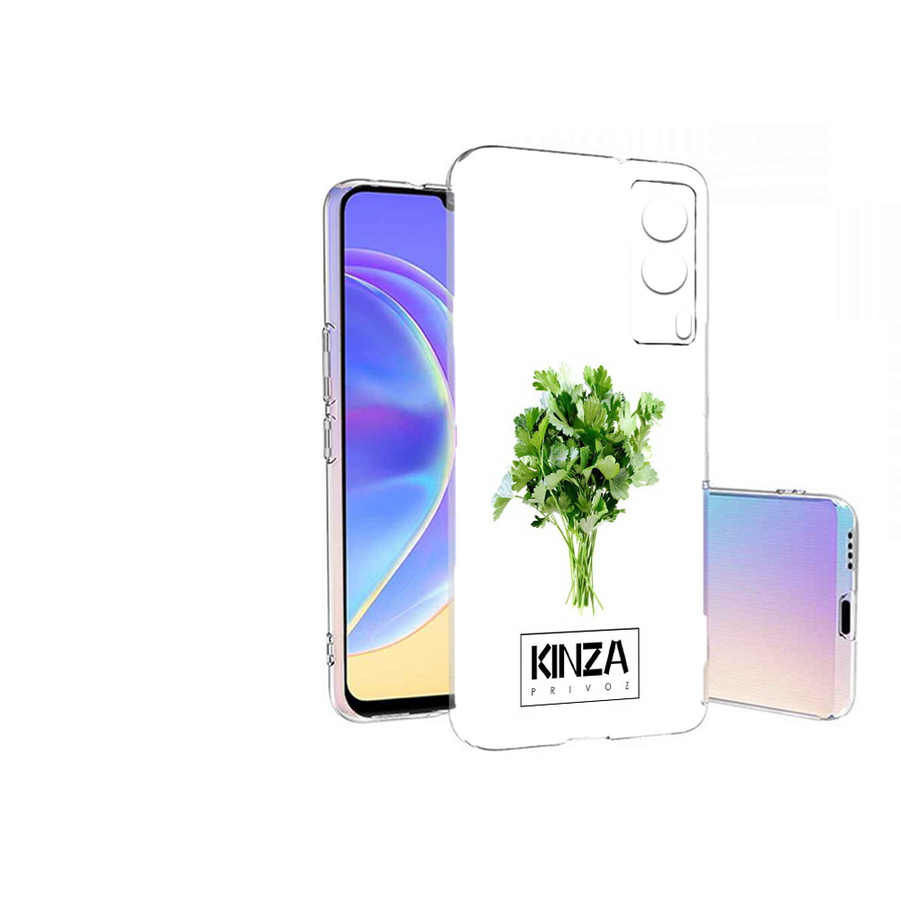 

Чехол MyPads Tocco для Vivo V21E Бренд Кинза (PT161736.380.35), Прозрачный, Tocco