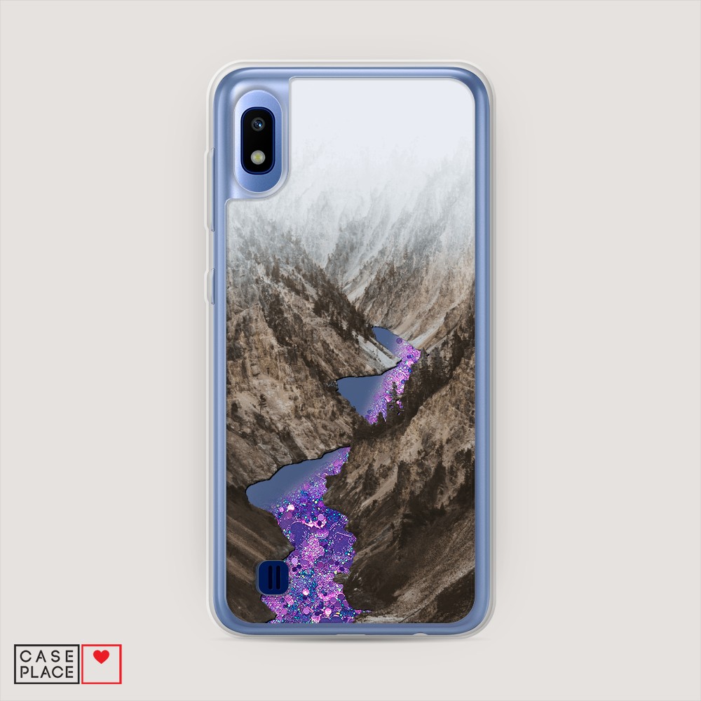 

Чехол Awog на Samsung Galaxy A10 "Горная река", Разноцветный, 27992-1