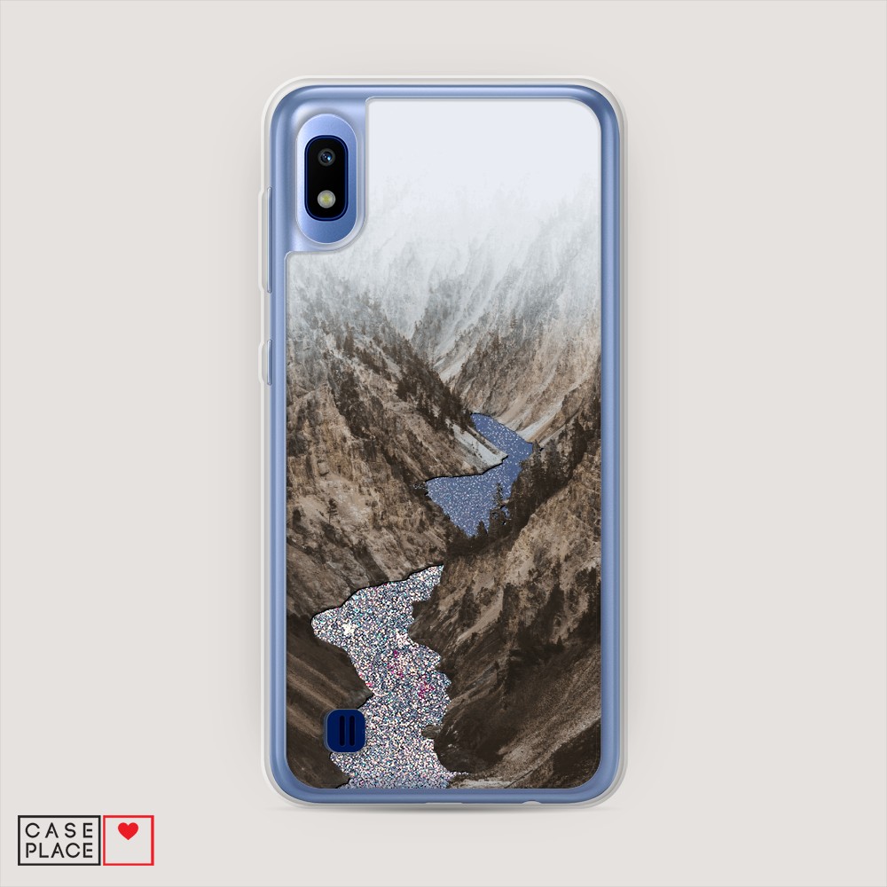 

Чехол Awog на Samsung Galaxy A10 "Горная река", Разноцветный, 27991-1
