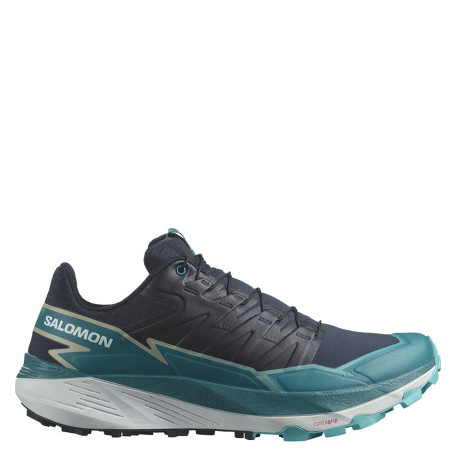 

Кроссовки мужские Salomon Thundercross черные 9.5 UK, Черный, Thundercross