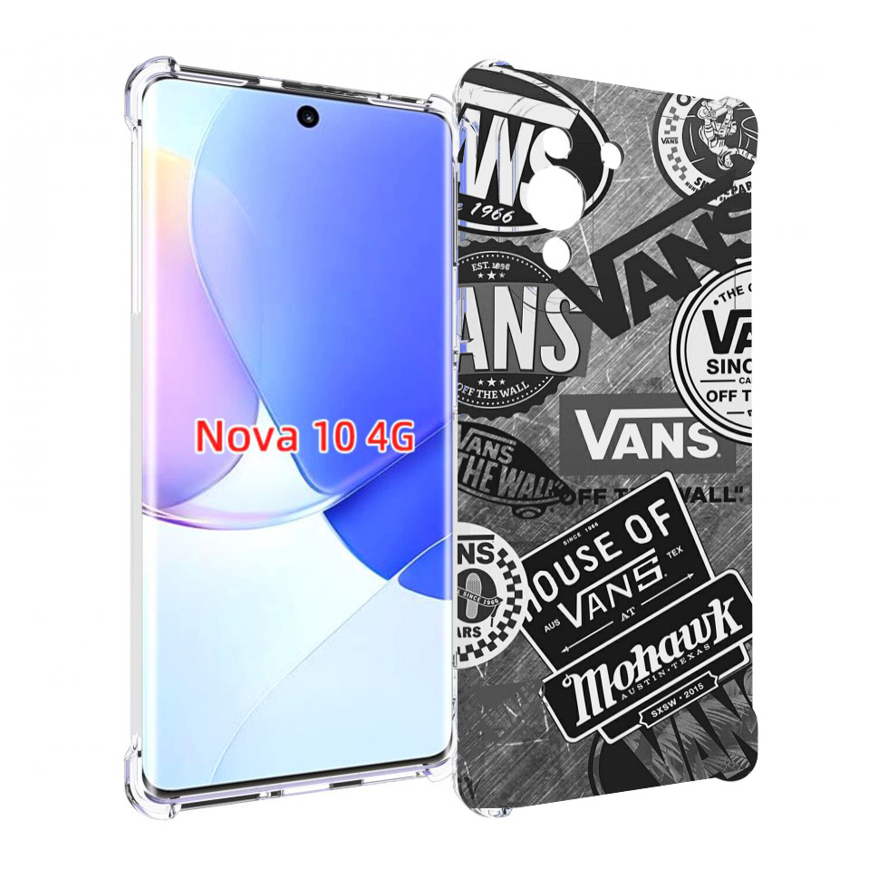 

Чехол MyPads Ванс-постер для Huawei Nova 10, Прозрачный, Tocco