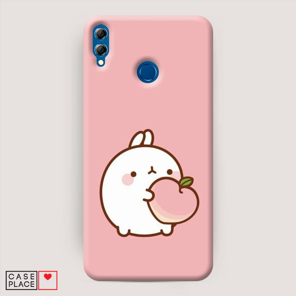 

Чехол Awog "Кролик с персиком" для Honor 8X, 66720-1