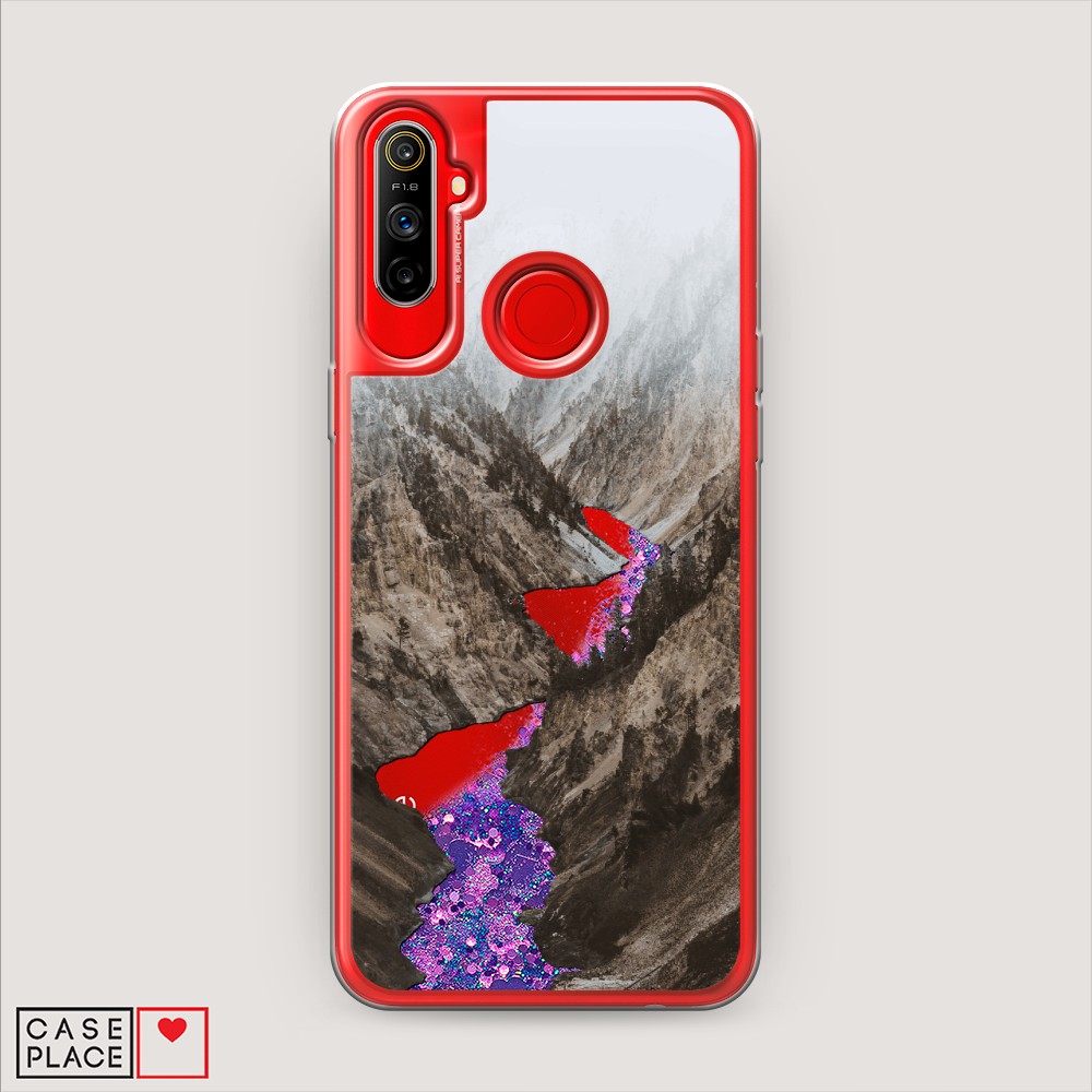 

Чехол Awog на Realme C3 "Горная река", Разноцветный, 253092-1