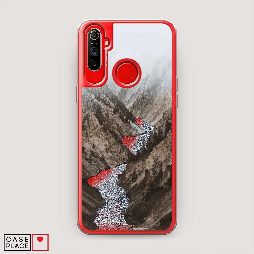 

Чехол Awog на Realme C3 "Горная река", Разноцветный, 253091-1