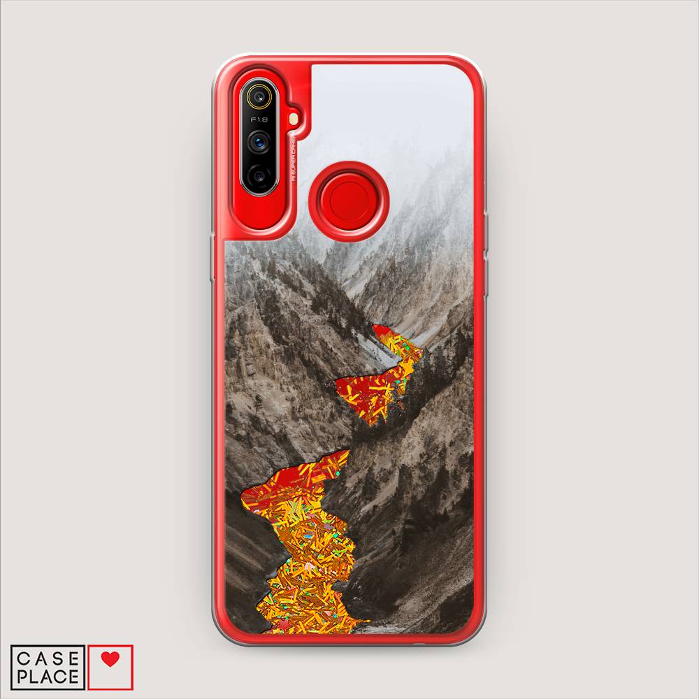 

Чехол Awog на Realme C3 "Горная река", Разноцветный, 253090-1