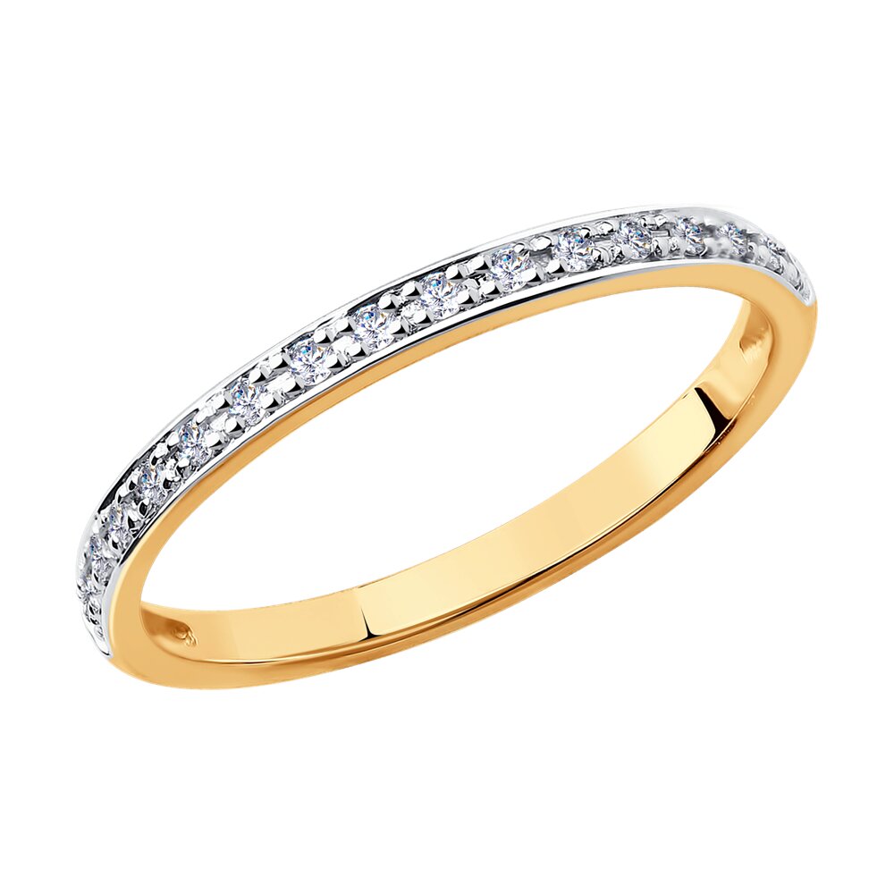 

Кольцо из красного золота с бриллиантом р.  Diamant 51-210-00009-1, 51-210-00009-1
