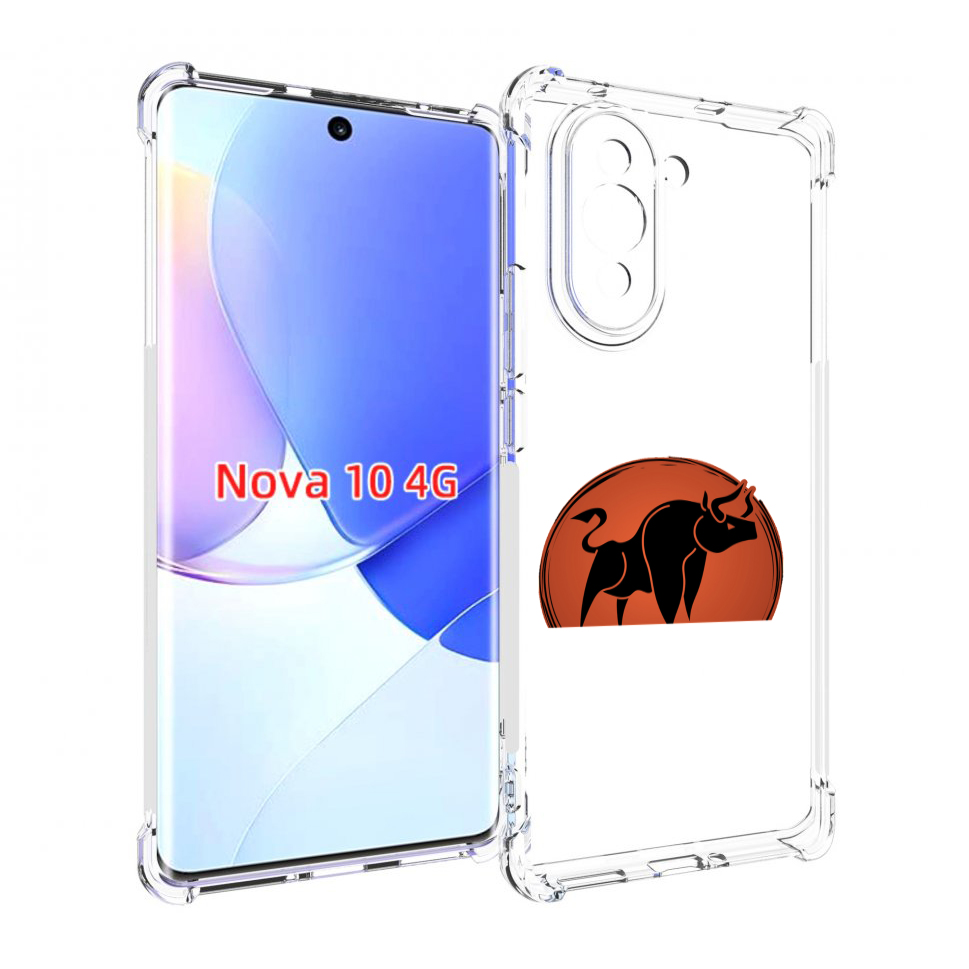 

Чехол MyPads Бык-2 для Huawei Nova 10, Прозрачный, Tocco