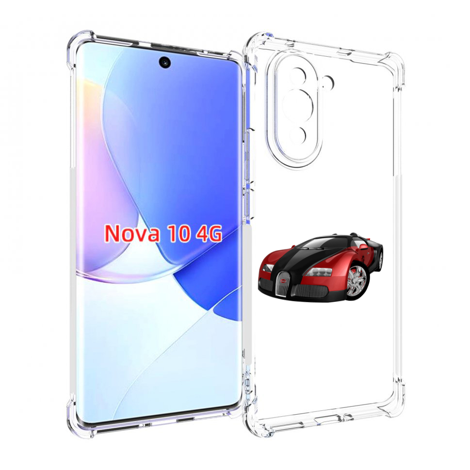 

Чехол MyPads Бука мужской для Huawei Nova 10, Прозрачный, Tocco