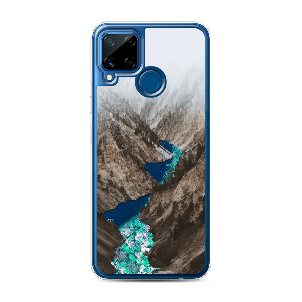 

Чехол Awog на Realme C15 "Горная река", 255095-1