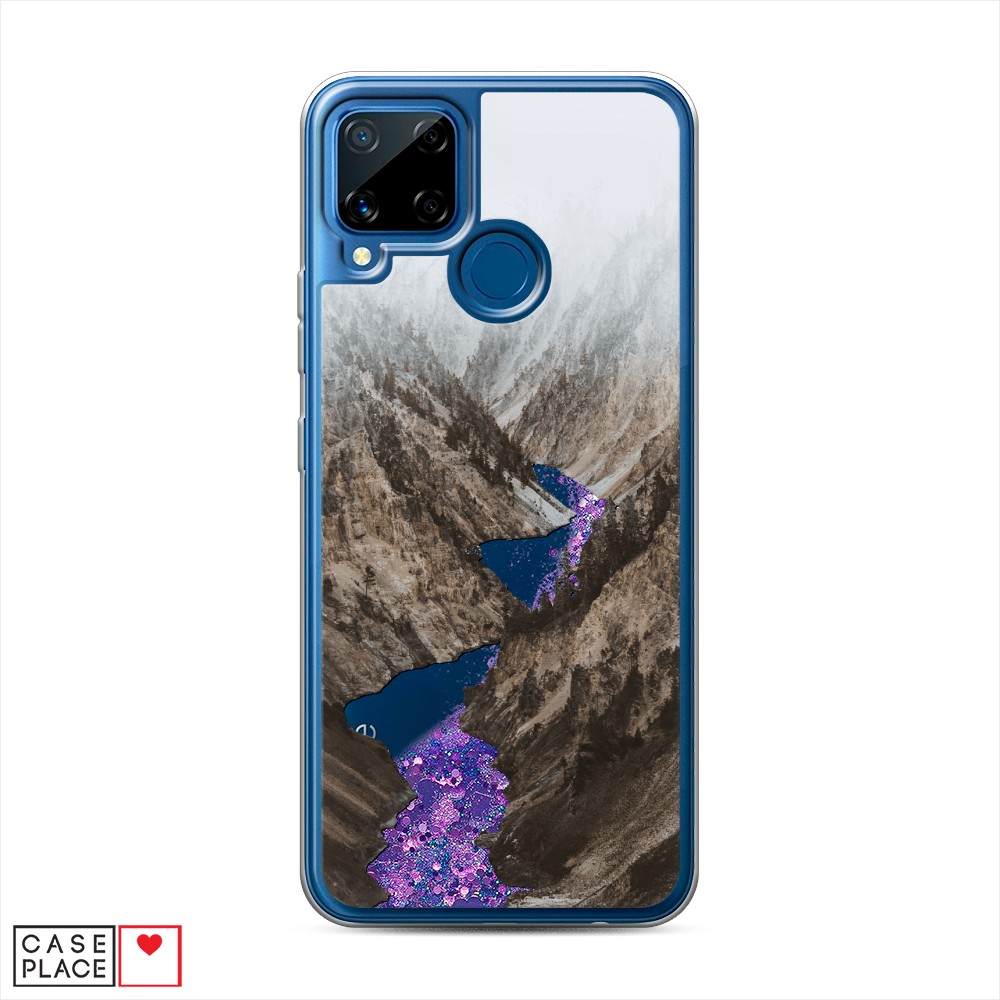 

Чехол Awog на Realme C15 "Горная река", Разноцветный, 255092-1