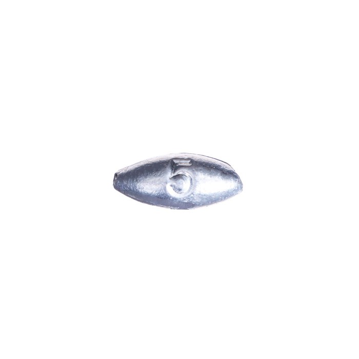 

Груз YUGANA, олива, скользящий, 5 г (5 шт), Серый, Олива