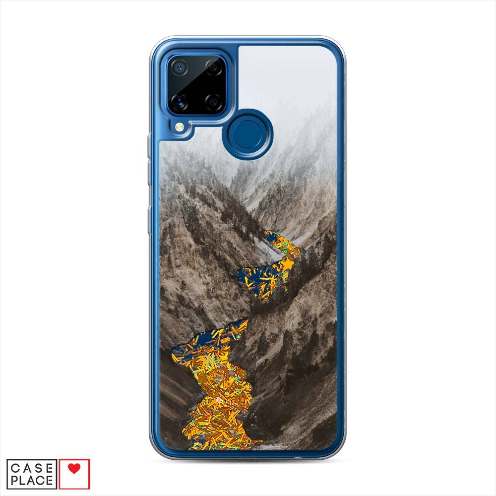 

Чехол Awog на Realme C15 "Горная река", Разноцветный, 255090-1