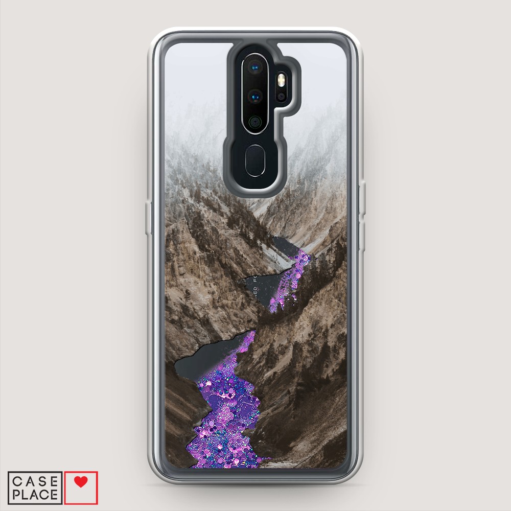 

Чехол Awog на Oppo A5/A9 2020 "Горная река", Разноцветный, 251992-1