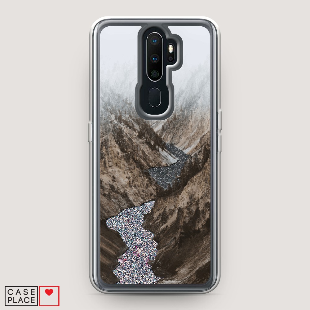 

Чехол Awog на Oppo A9 (2020) "Горная река", Разноцветный, 251991-1