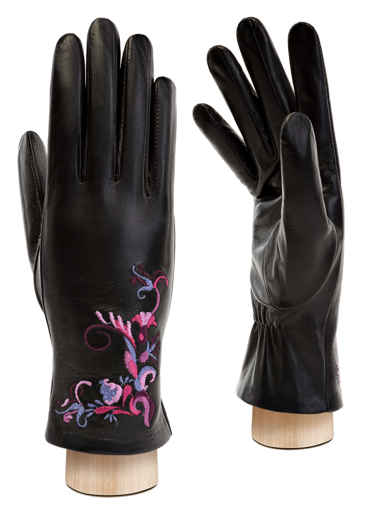 

Перчатки женские Eleganzza IS979 черные р 7, Черный, IS979