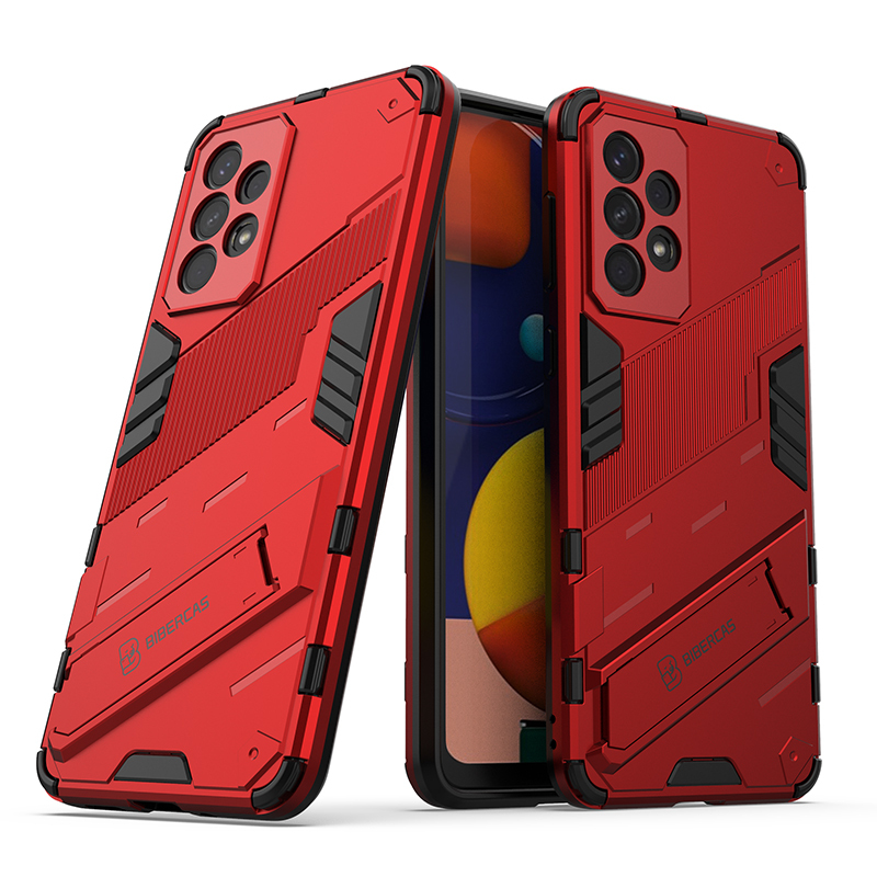 

Чехол Warrior Case для Samsung Galaxy A73, красный, Warrior Case